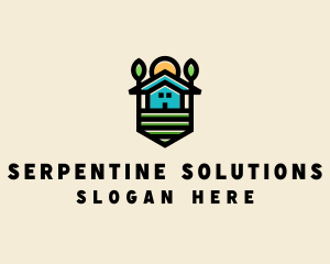 Plant Farm House  logo design