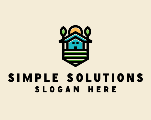 Plant Farm House  logo design