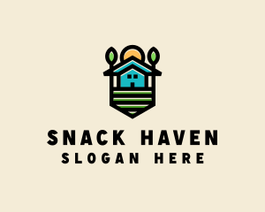 Plant Farm House  logo design