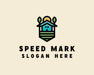 Plant Farm House  logo design