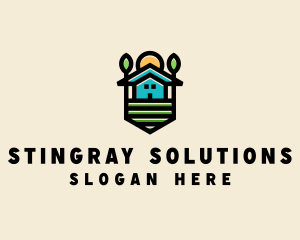 Plant Farm House  logo design