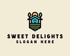 Plant Farm House  logo design