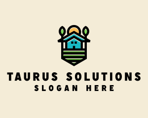 Plant Farm House  logo design