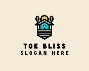 Plant Farm House  logo design