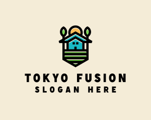 Plant Farm House  logo design