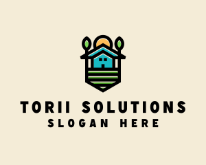 Plant Farm House  logo design