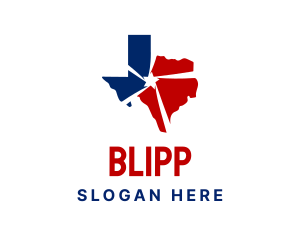 Political - Texas Map Campaign logo design