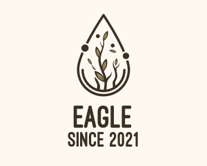 Brown - Brown Plant Oil logo design