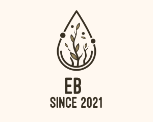 Extract - Brown Plant Oil logo design