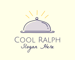 Food - Restaurant Food Cloche logo design