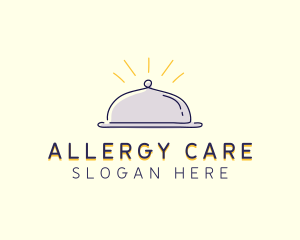 Restaurant Food Cloche logo design