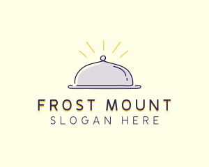 Restaurant Food Cloche logo design