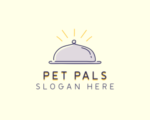 Restaurant Food Cloche logo design