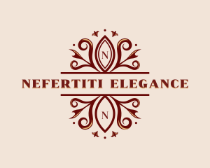 Floral Fern Spa logo design