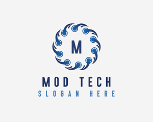 Software Tech Digital Motion logo design