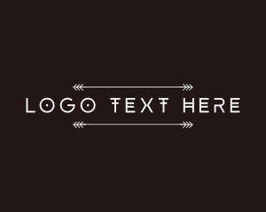 Arrow - Ethnic Tribal Arrow logo design