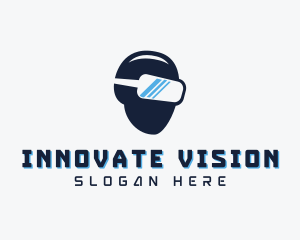 VR Gamer Goggles logo design