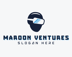 VR Gamer Goggles logo design