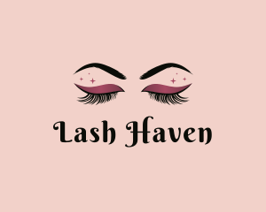 Eyelashes Beauty Makeup logo design