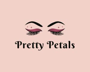 Eyelashes Beauty Makeup logo design