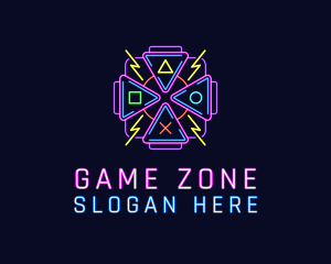 Neon - Arcade Gaming Console logo design