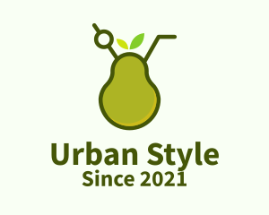 Nutritionist - Organic Pear Smoothie logo design