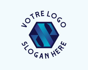 Modern Hexagon Gradient Logo