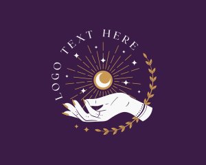 Mystical Esoteric Hand  Logo