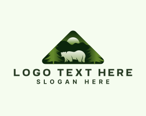 Zoo - Bear Nature Park logo design