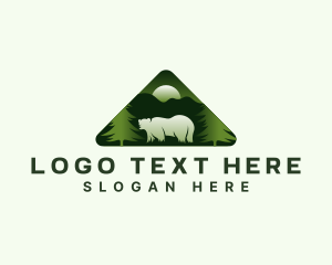 Conservation - Bear Nature Park logo design
