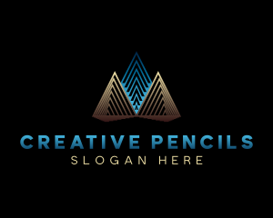 Creative Studio Pyramid logo design