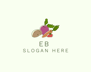 Canned Food - Vegetable Plant Farm logo design