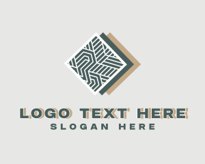 Interior Design Flooring logo design