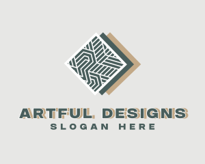 Interior Design Flooring logo design