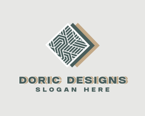 Interior Design Flooring logo design