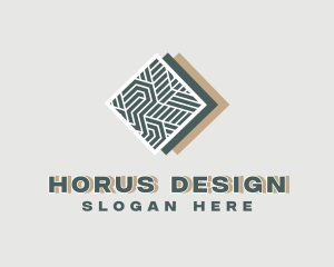 Interior Design Flooring logo design