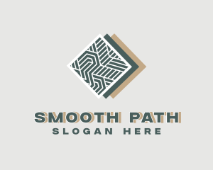 Paving - Interior Design Flooring logo design