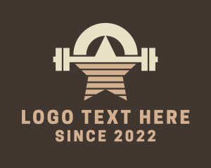 Weightlifting - Star Barbell Gym logo design