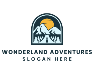 Mountain Road Adventure logo design