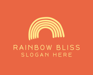 Handmade Rainbow Club logo design