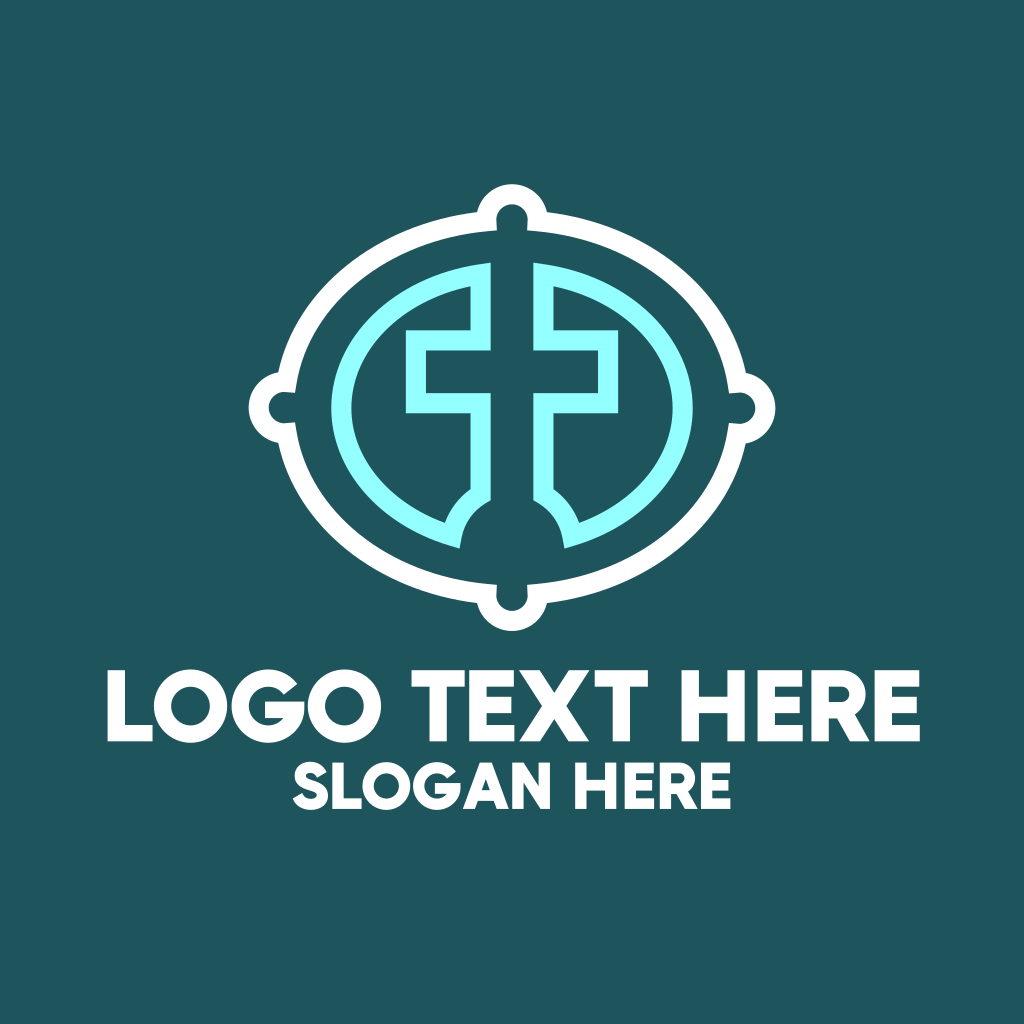 Christian Cross Badge Logo | BrandCrowd Logo Maker