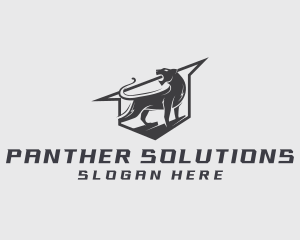 Panther Shield Gaming logo design