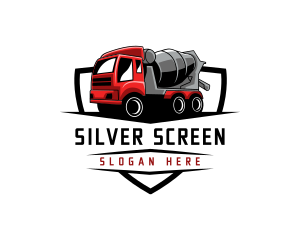 Mixer - Cement Mixer Truck logo design