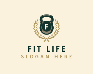 Kettlebell Fitness Training logo design