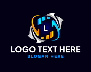 Sales - Arrow Sales Trading logo design