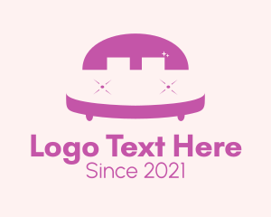 Bedside Lamp - Bedroom Home Furnishing logo design