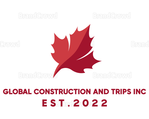 Canadian Leaf Flag Logo