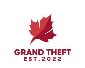 Canada - Canadian Leaf Flag logo design