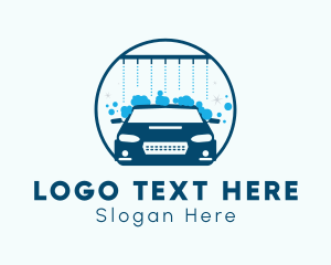 Automobile - Clean Car Wash Sprinkler logo design