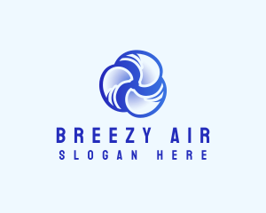 Fan Air Conditioning logo design